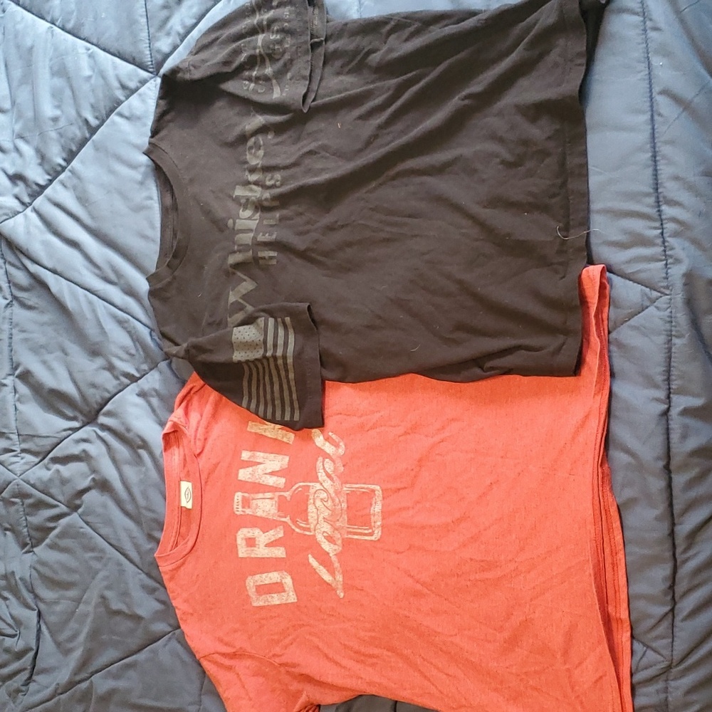 Two medium men's tshirts
